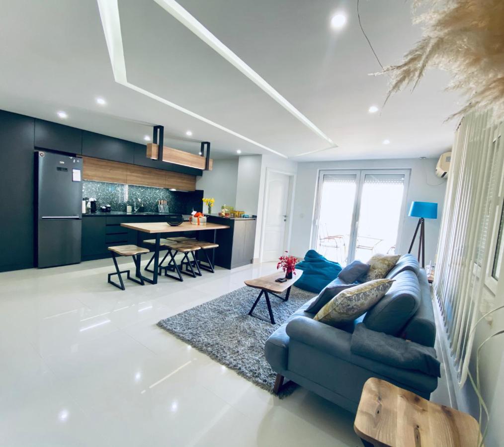Aqua Blue Lakeview Apartment Ohrid Peštani Eksteriør bilde