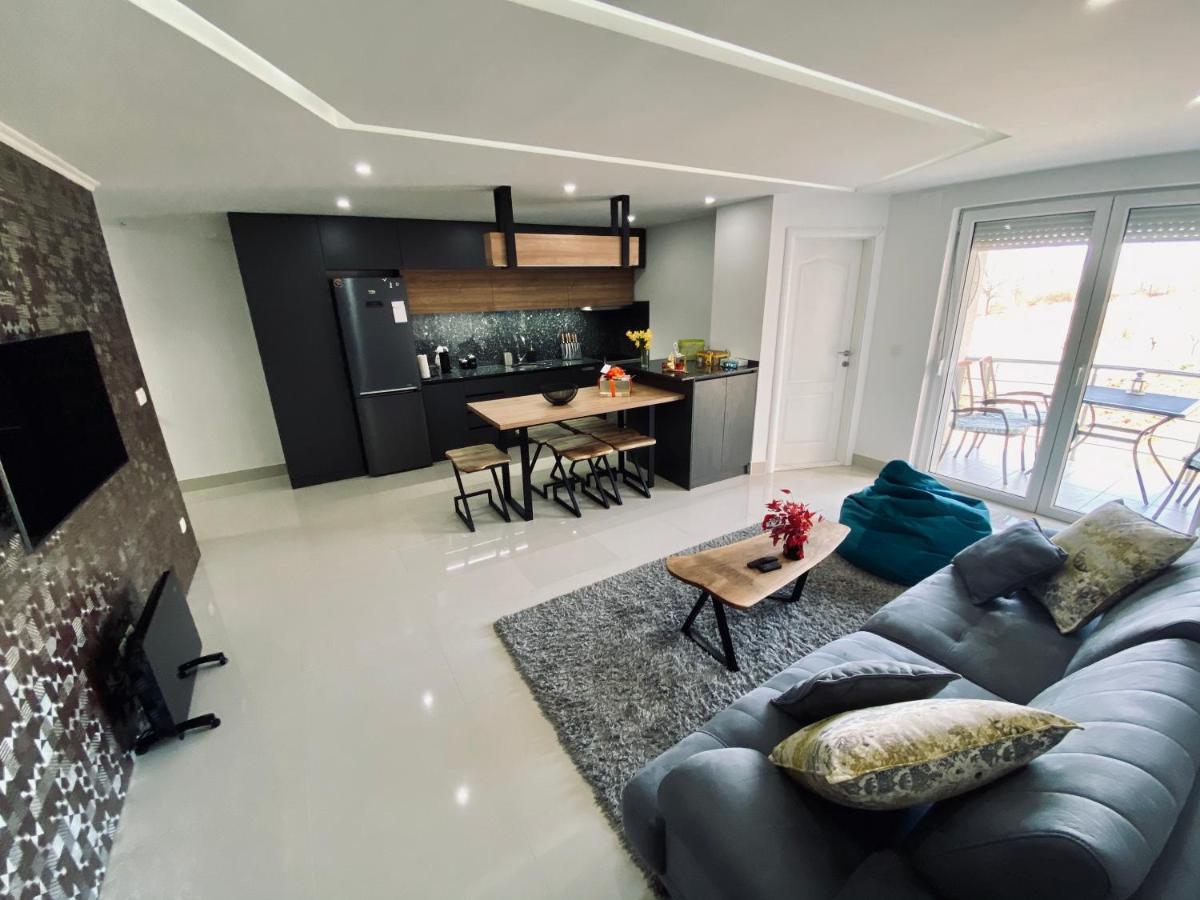Aqua Blue Lakeview Apartment Ohrid Peštani Eksteriør bilde